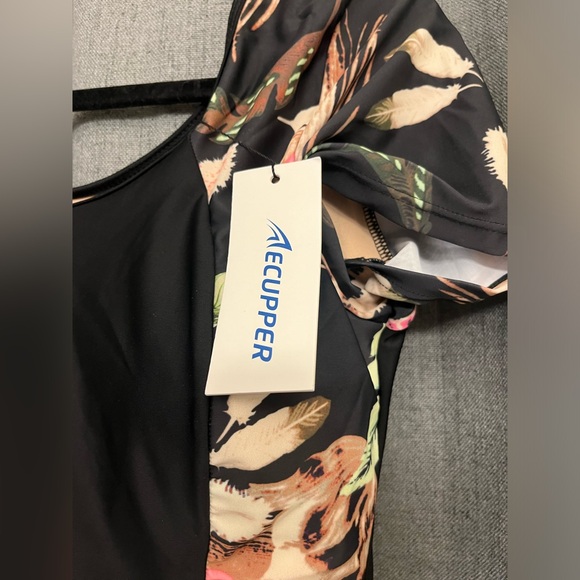 NWT ECUPPER One Piece Shaping Swim Dress Medium - Picture 8 of 9